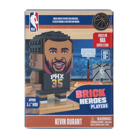 🔥Brick Heroes Players Kevin Durant Figurin Build Kit NBA Phoenix BNWT🔥 - Picture 1 of 3